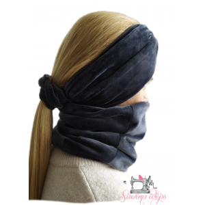 Stilinga moteriška galvajuostė ir movas