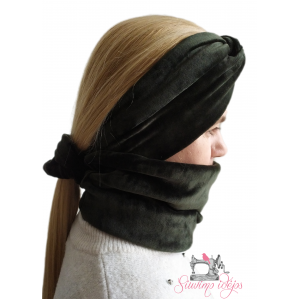 Stilinga moteriška galvajuostė ir movas