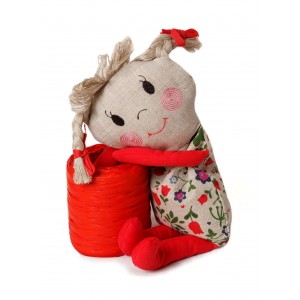  Žaislas šildyklė su vyšnių kauliukais "LĖLYTĖ VYŠNYTĖ"