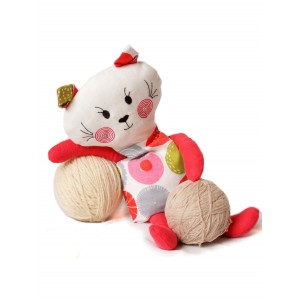 Žaislas šildyklė su vyšnių kauliukais "KAČIUKAS"