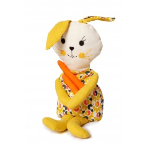 Žaislas šildyklė su vyšnių kauliukais "KIŠKUTIS"