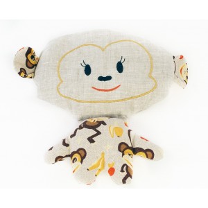 Pagalvėlė šildyklė su vyšnių kauliukais "BEŽDŽIONĖ"