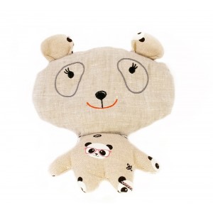 Pagalvė šildyklė su vyšnių kauliukais "PANDA"